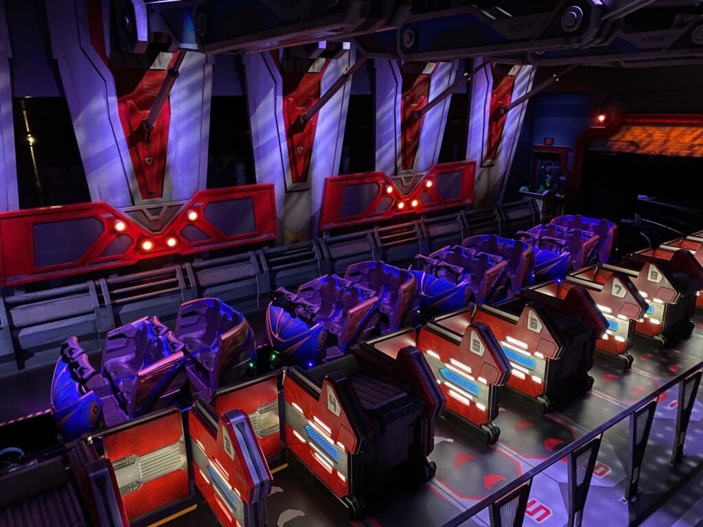 Guardians of the Galaxy Cosmic Rewind at Disney World's Epcot