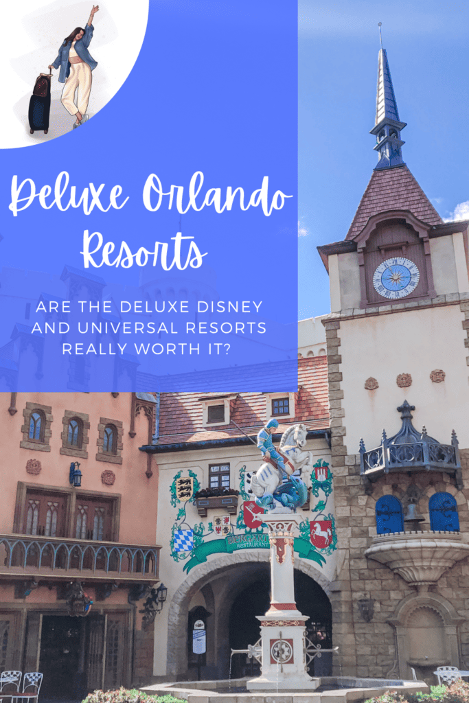 Is deluxe really worth it at Disney and Universal? 
