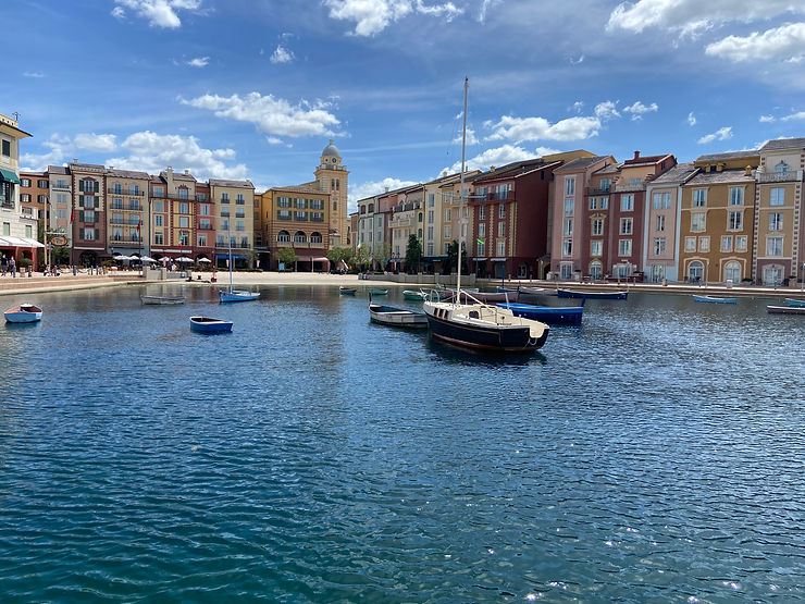 A look at Portofino Bay, a premier Universal resort. 
